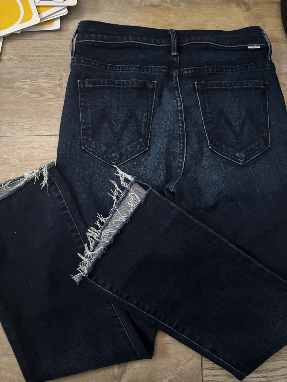 Mother Jean Size 28 The Inside Crop Step Fray Movin' On Up - Picture 5 of 7